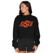 Load image into Gallery viewer, Oklahoma State Black Crewneck