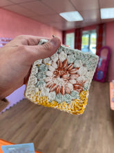 Load image into Gallery viewer, Crochet Granny Square Coaster