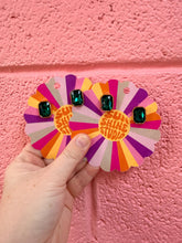 Load image into Gallery viewer, Large Bedazzled Titanium Stud Earrings