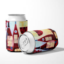 Load image into Gallery viewer, Wine Collection Rouge by Cathy Brear Can or Bottle Hugger BCBR0069CC