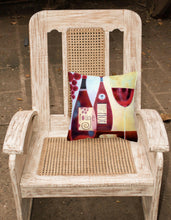Load image into Gallery viewer, Wine Collection Rouge by Cathy Brear Canvas Decorative Pillow BCBR0069PW1414