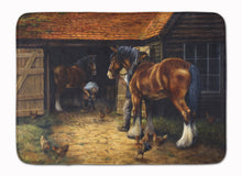 Load image into Gallery viewer, Horse and The Blacksmith by Daphne Baxter Machine Washable Memory Foam Mat BDBA0086RUG