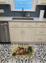 Load image into Gallery viewer, Wolf Wolves by Daphne Baxter Machine Washable Memory Foam Mat BDBA0115RUG