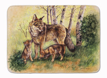 Load image into Gallery viewer, Wolf Wolves by Daphne Baxter Machine Washable Memory Foam Mat BDBA0115RUG