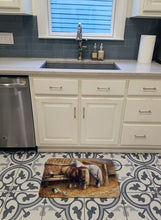 Load image into Gallery viewer, Horses Eating with the Chickens Machine Washable Memory Foam Mat BDBA0135RUG