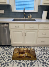 Load image into Gallery viewer, Cows Calves in the Barn Machine Washable Memory Foam Mat BDBA0179RUG