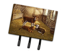 Load image into Gallery viewer, Cows Calves in the Barn Leash or Key Holder BDBA0179TH68