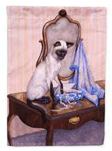 Load image into Gallery viewer, On The Dresser Siamese cat Flag Canvas House Size BDBA0242CHF