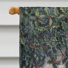 Load image into Gallery viewer, Black Labrador by the Mail Box Flag Canvas House Size BDBA0301CHF