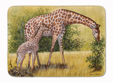 Load image into Gallery viewer, Giraffes by Daphne Baxter Machine Washable Memory Foam Mat BDBA0309RUG