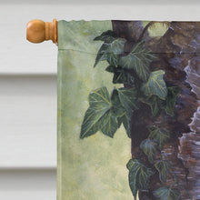 Load image into Gallery viewer, Woodpeckers by Daphne Baxter Flag Canvas House Size BDBA0335CHF