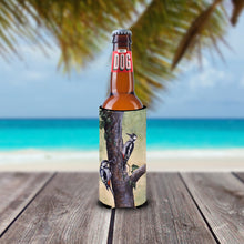 Load image into Gallery viewer, Woodpeckers by Daphne Baxter Slim Can Hugger – Fun &amp; Functional Drink Coolers BDBA0335MUK