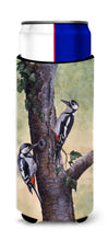 Load image into Gallery viewer, Woodpeckers by Daphne Baxter Slim Can Hugger – Fun &amp; Functional Drink Coolers BDBA0335MUK