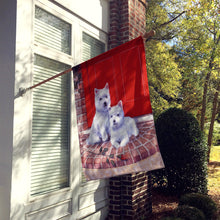 Load image into Gallery viewer, Red Door Westies Flag Canvas House Size BDBA0348CHF