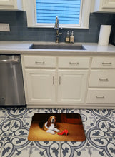 Load image into Gallery viewer, Basset and Shoe Machine Washable Memory Foam Mat BDBA0372RUG