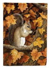 Load image into Gallery viewer, Autumn Grey Squirrel by Daphne Baxter Garden Flag – Decorative Outdoor Yard Flag BDBA0388GF