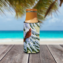 Load image into Gallery viewer, Red Cardinal by Daphne Baxter Slim Can Hugger – Fun &amp; Functional Drink Coolers BDBA0415MUK