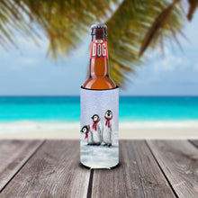 Load image into Gallery viewer, Penguins by Daphne Baxter Slim Can Hugger – Fun &amp; Functional Drink Coolers BDBA0419MUK