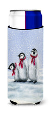 Load image into Gallery viewer, Penguins by Daphne Baxter Slim Can Hugger – Fun &amp; Functional Drink Coolers BDBA0419MUK