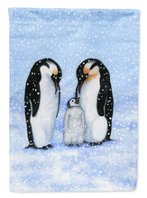 Load image into Gallery viewer, Penguin Family by Daphne Baxter Garden Flag – Decorative Outdoor Yard Flag BDBA0427GF