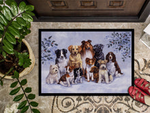Load image into Gallery viewer, Winter Dogs Doormat - 18x27 Decorative Floor Mat – Indoor/Outdoor Rug with Artistic Flair