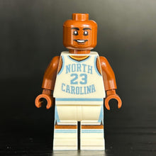 Load image into Gallery viewer, MJ #23 UNC Basketball Player Minifig