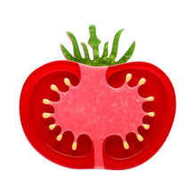 Load image into Gallery viewer, Tomato Time Brooch by Erstwilder