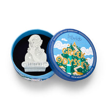 Load image into Gallery viewer, Socratic Method Brooch by Erstwilder