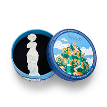 Load image into Gallery viewer, Marble Muse Aphrodite Brooch by Erstwilder
