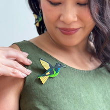Load image into Gallery viewer, Dusky Starfrontlet Brooch by Erstwilder