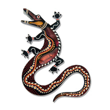 Load image into Gallery viewer, Yurtu Yurtu (Crocodile) Brooch by Erstwilder