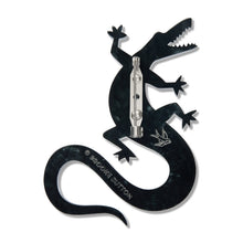 Load image into Gallery viewer, Yurtu Yurtu (Crocodile) Brooch by Erstwilder
