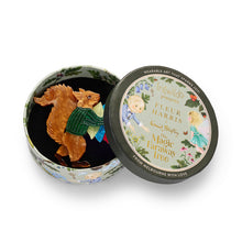 Load image into Gallery viewer, Red Squirrel Brooch by Erstwilder