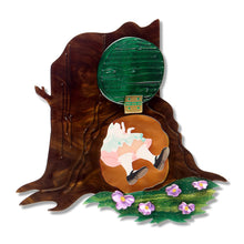 Load image into Gallery viewer, Slippery Slip Brooch by Erstwilder