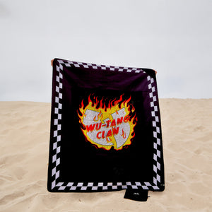 Blocks On Fire Quick-Dry Picnic Blanket | Wu-Tang Clan x Slowtide