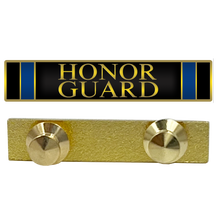 Load image into Gallery viewer, BL18-22 Honor Guard commendation bar pin Thin Blue Line Police Uniform LAPD BPD NYPD CBP and more