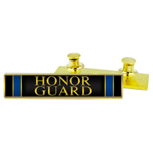 Load image into Gallery viewer, BL18-22 Honor Guard commendation bar pin Thin Blue Line Police Uniform LAPD BPD NYPD CBP and more