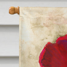 Load image into Gallery viewer, Red Tulip by Maureen Bonfield Flag Canvas House Size BMBO0734CHF