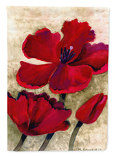 Load image into Gallery viewer, Red Tulip by Maureen Bonfield Garden Flag – Decorative Outdoor Yard Flag BMBO0734GF