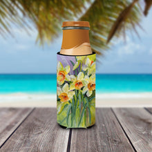 Load image into Gallery viewer, Daffodils by Maureen Bonfield Slim Can Hugger – Fun &amp; Functional Drink Coolers BMBO0880MUK