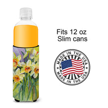 Load image into Gallery viewer, Daffodils by Maureen Bonfield Slim Can Hugger – Fun &amp; Functional Drink Coolers BMBO0880MUK
