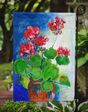Load image into Gallery viewer, Geraniums by Maureen Bonfield Garden Flag – Decorative Outdoor Yard Flag BMBO1118GF