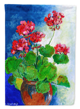 Load image into Gallery viewer, Geraniums by Maureen Bonfield Garden Flag – Decorative Outdoor Yard Flag BMBO1118GF