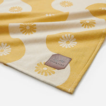 Load image into Gallery viewer, Botanical Waves Oversized Beach Blanket