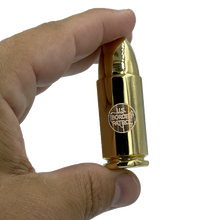 Load image into Gallery viewer, BL14-008 Border Patrol Agent CBP BPA 24 KT Gold plated inert replica 2A challenge coin round