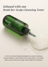 Load image into Gallery viewer, Bephor Braid Rev Scalp Cleansing Toner Pad Pouch 6 mL(2 Pads) 5 EA / 1 PACK