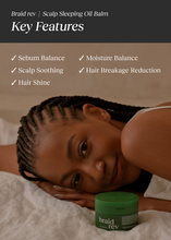 Load image into Gallery viewer, Bephor Braid Rev Scalp Sleeping Oil Balm 2.65 oz. (75g) 1 EA