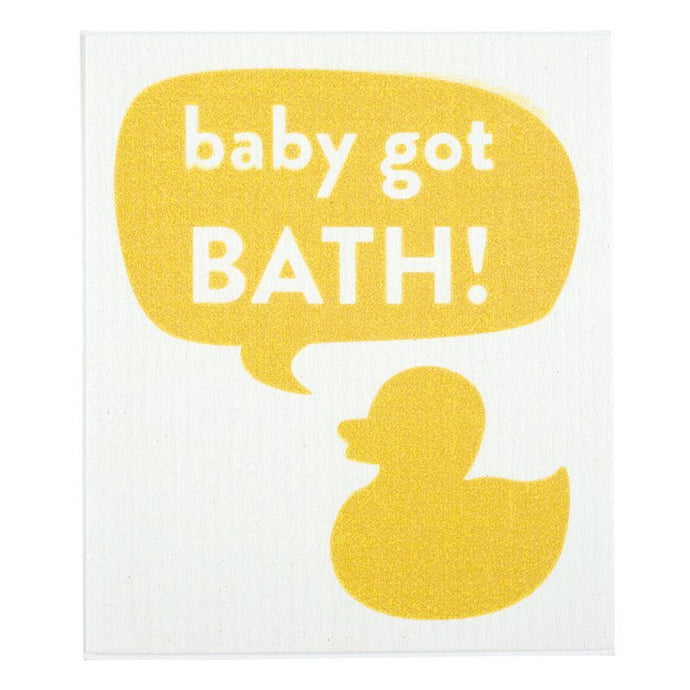 Baby Got Bath Baby Washcloth | 7.75