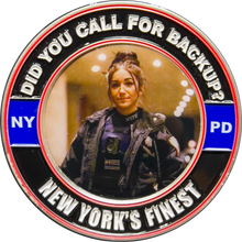 Load image into Gallery viewer, GL15-004 NYPD Lap Dance in the Line of Booty Police Challenge Coin