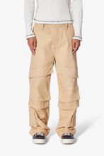 Load image into Gallery viewer, Baggy Slanted Cargo Pants - Khaki